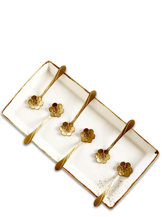 Rabbit Gold Patine Candle Holder